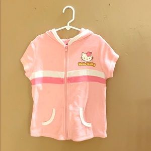 Hello Kitty bathing suit cover up.